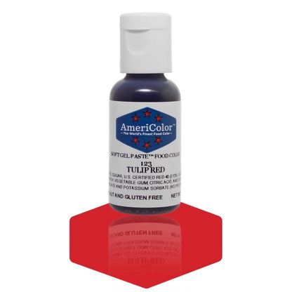 Americolor Soft Gel Paste Food Coloring .75 Tulip Red