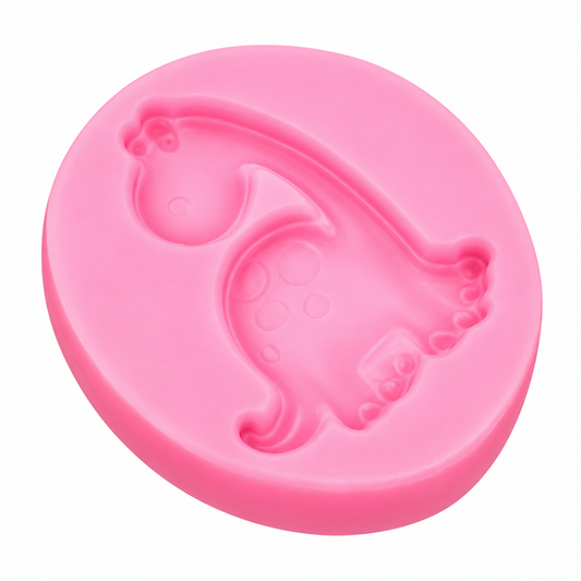 Long Neck Dinosaur Fondant & Gum Paste Silicone Mold