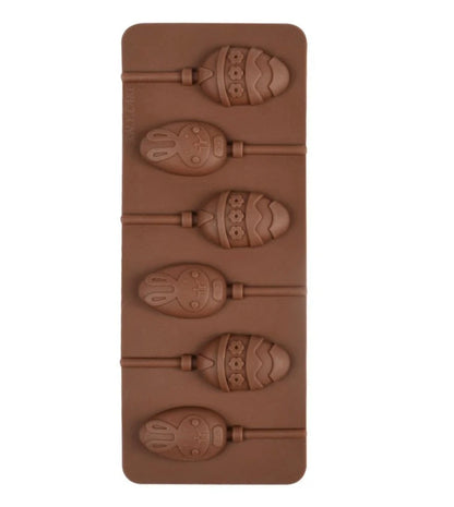Easter Egg Lollipop Mold 6 Cavity