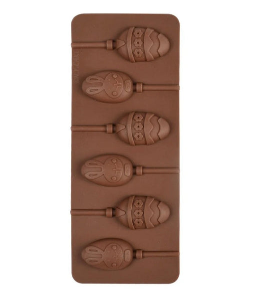 Easter Egg Lollipop Mold 6 Cavity