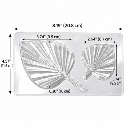 Professional Tropical Palm Leaf Chocolate Mold