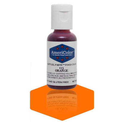Americolor Soft Gel Paste Food Coloring .75 Orange