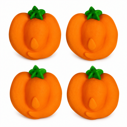 Edible Decorations Flat Mini Pumpkins 10 Count