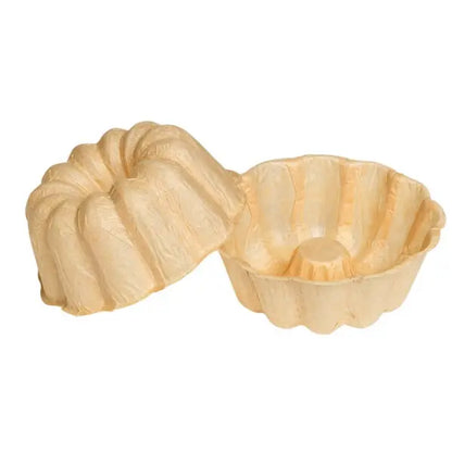 Mini Bundt Cake Paper Baking Pans – Disposable, 10 Count