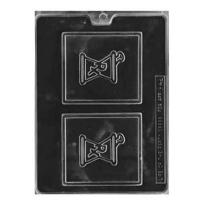 RX Chocolate Mold Pharmacy Symbol Candy Mold, Medical Plaque, 2 Cavity