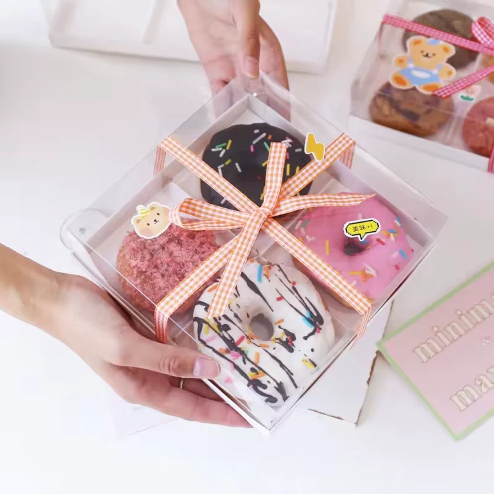 Clear Top Treat Box – 4 Cavity