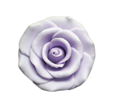 Gum Paste Rose XL 3in Lavender  1-Count