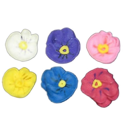 Edible Decorations Mini Flowers 3/4in 20-Count