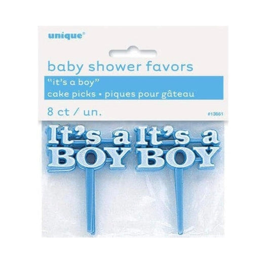 Its a Boy Cupcake Toppers 8ct