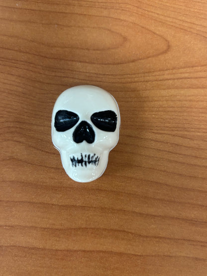 Skull Head 3D Bite Sized Chocolate Candy Mold – 12 Cavity