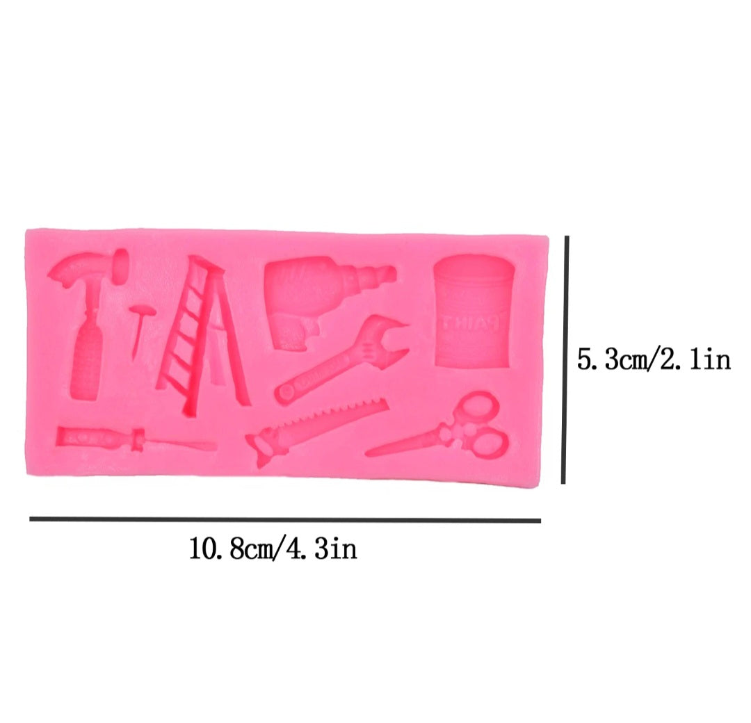 Hardware Tools Silicone Mold for Fondant & Chocolate