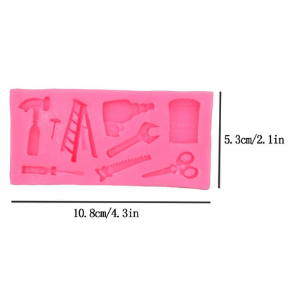 Hardware Tools Silicone Mold for Fondant & Chocolate