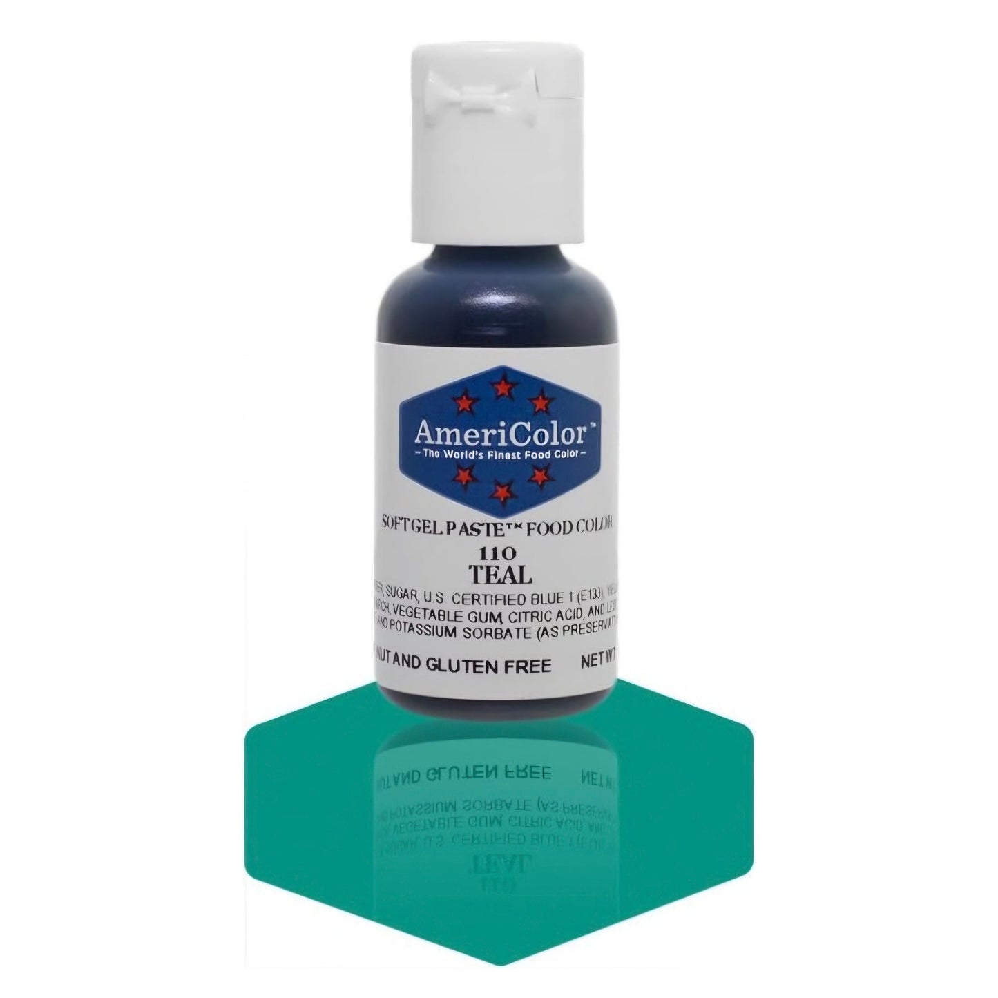 Americolor Soft Gel Paste Food Coloring .75 Teal