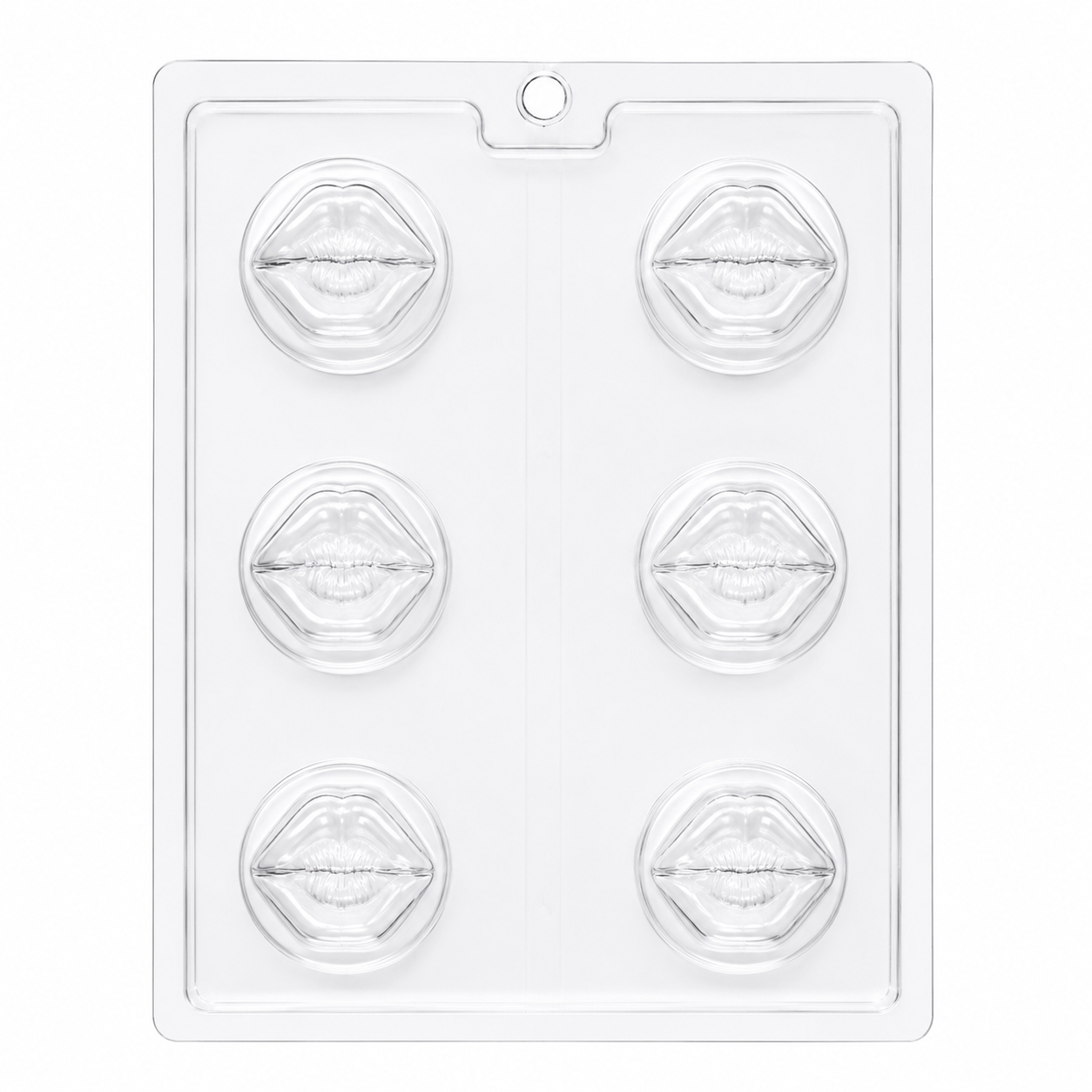 Baddie Lips Chocolate Covered Oreo Mold – 6 Cavity Treat Mold