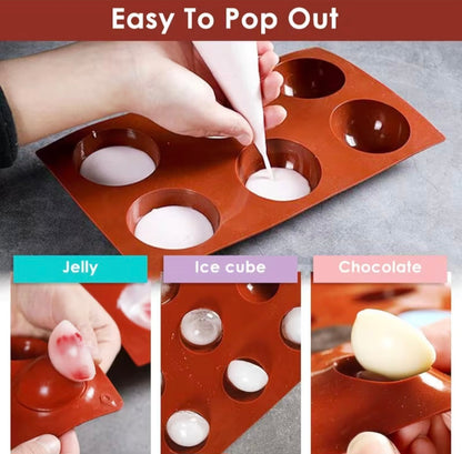 Medium Dome Chocolate Silicone Mold