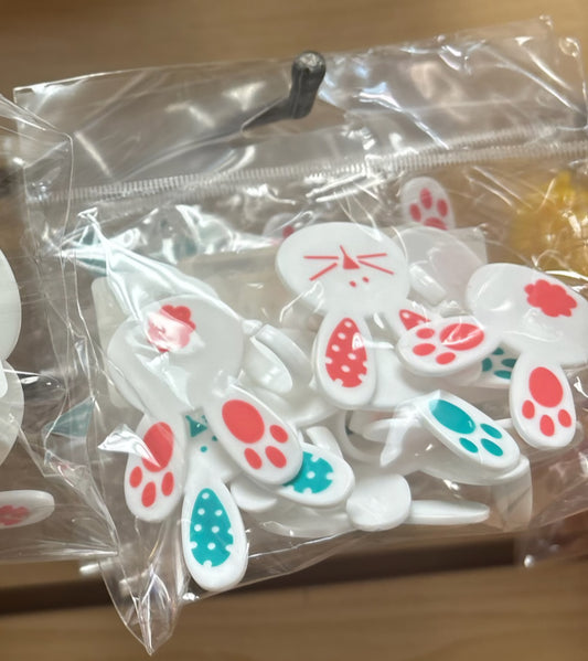 Easter Bunny Heads & Butts Cupcake Toppers 12 Count