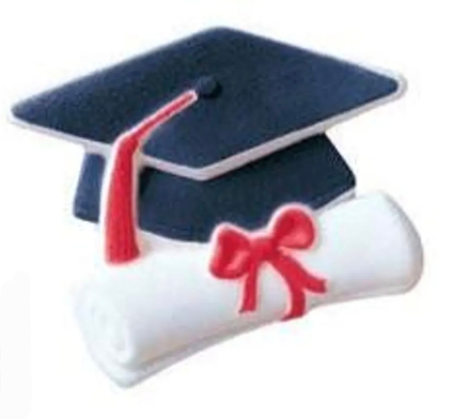 Graduation Cap Edible Topper 3.25” – Cake, Cupcake & Cookie Decoration