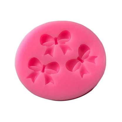 3 Bow Styles Fondant & Gum Paste Silicone Mold
