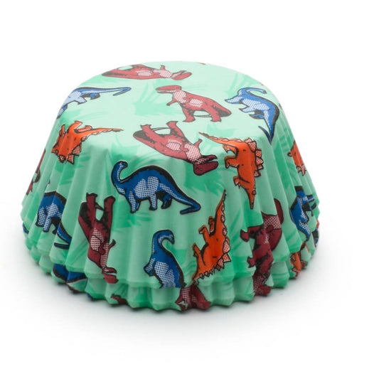 Dinosaur Cupcake Liners, Set of 50