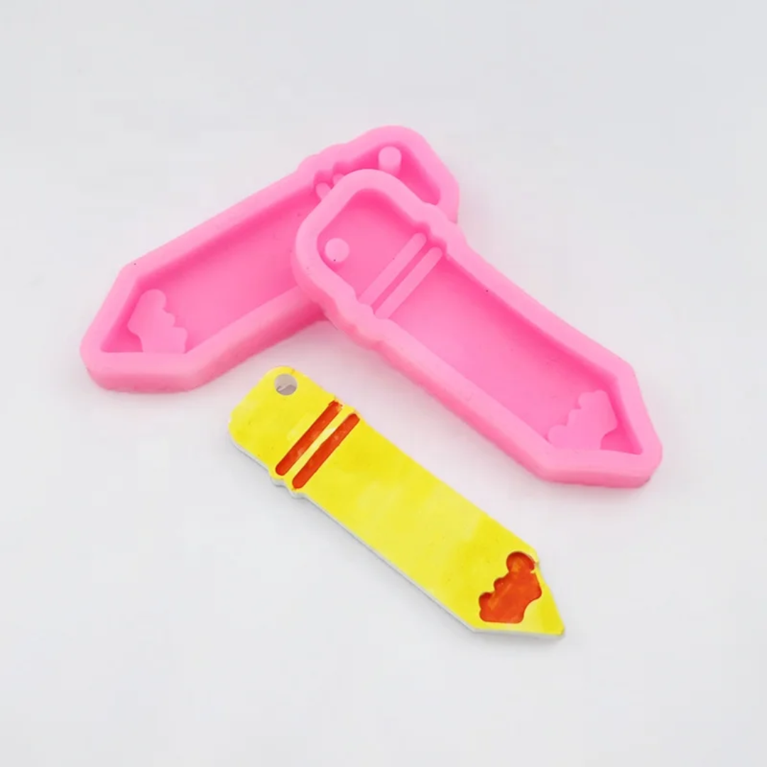 Pencil Fondant & Gum Paste Silicone Mold