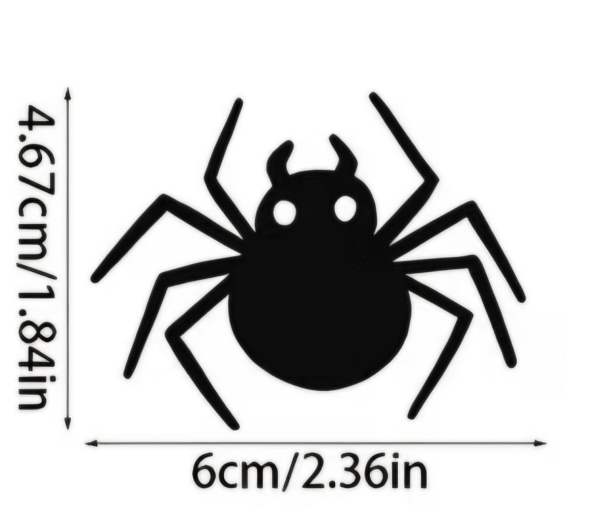 Halloween Spider Paper Straws for Drinks & Cake Pops 24 Count