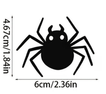 Halloween Spider Paper Straws for Drinks & Cake Pops 24 Count