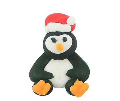 Edible Decorations Christmas Mini Penguins 12 Count