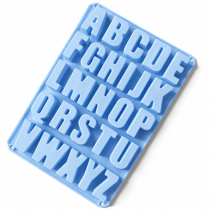 Alphabet Letter Silicone Mold Uppercase A–Z
