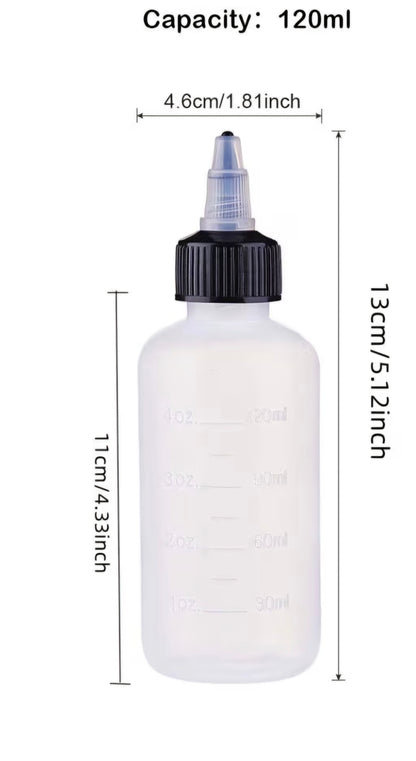 Squeeze Applicator Bottle With Twist Cap