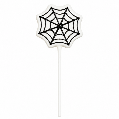 Spider Web Cake Pop Mold with Plunger | Halloween Cake Pop Press