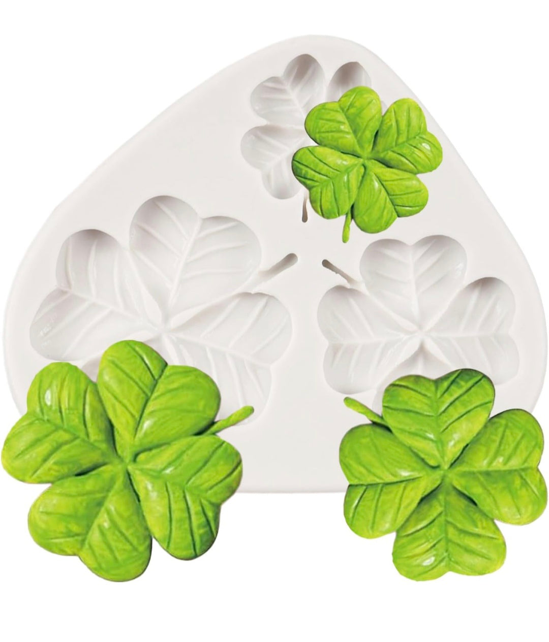 Shamrock Mold - St Patrick's Day Fondant & Chocolate