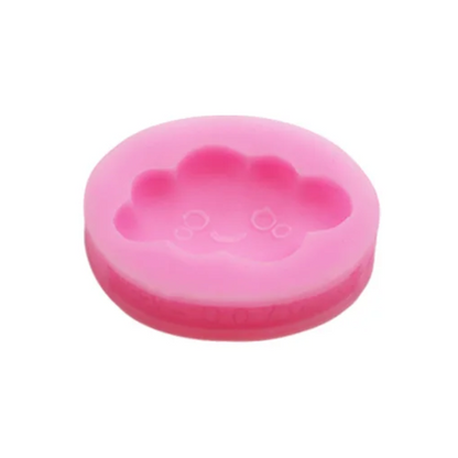 Kawaii Smiling Cloud Fondant & Gum Paste Silicone Mold