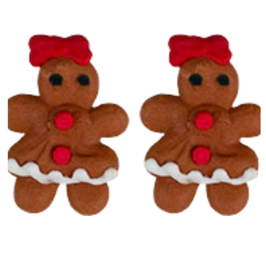 Edible Decorations Tiny Gingerbread Girl  12 Count 78 Inch