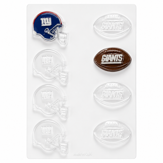 NFL New York Giants Chocolate Mold