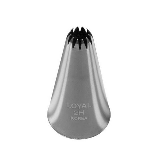 Loyal Piping Tip Closed Star 2h