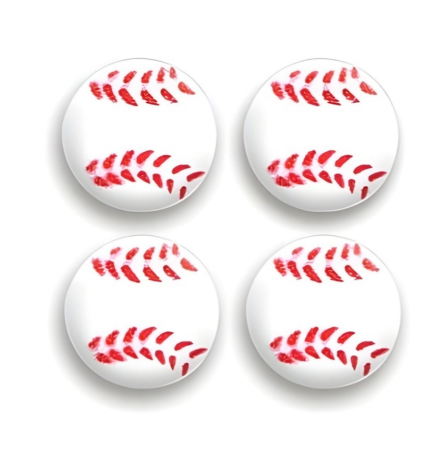 Edible Decorations Baseball 12 Count Cupcake Toppers