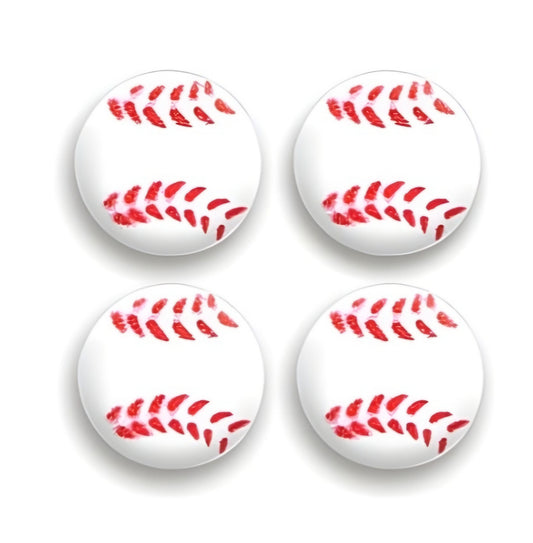 Edible Decorations Baseball 12 Count Cupcake Toppers