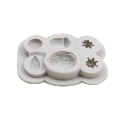 Pine Nut & Acorn Fondant & Gum Paste Silicone Mold – Assorted Shapes