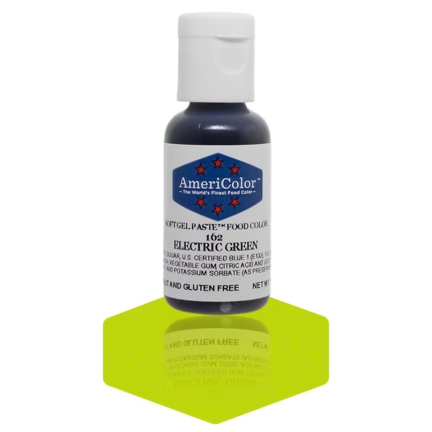 Americolor Soft Gel Paste Food Coloring .75 Electric Green