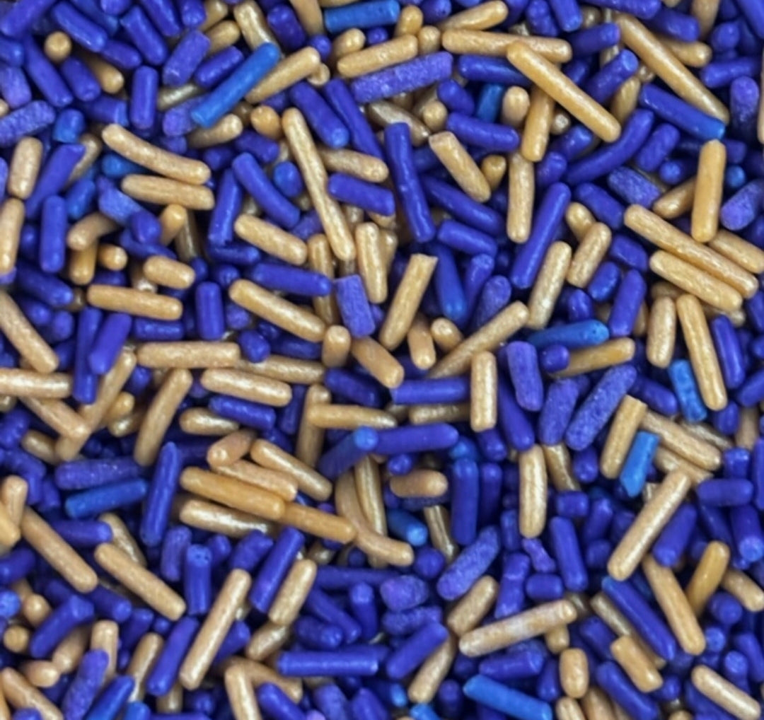Purple + Gold Sprinkles