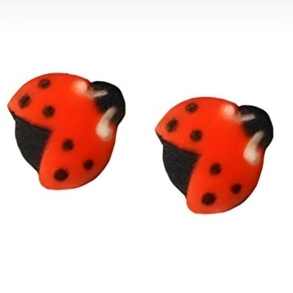 Ladybug Edible Decorations – 8 Count | Cute Bug Cake & Cupcake Toppers