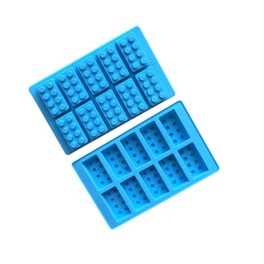 Building Block Silicone Chocolate Mold – 10 Cavity