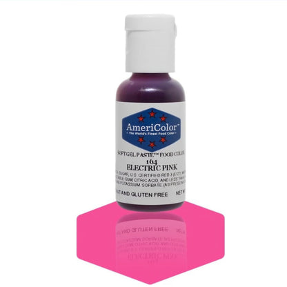 Americolor Soft Gel Paste Food Coloring .75 Electric Pink