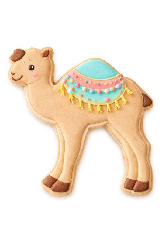 Camel Cookie Cutter 4in