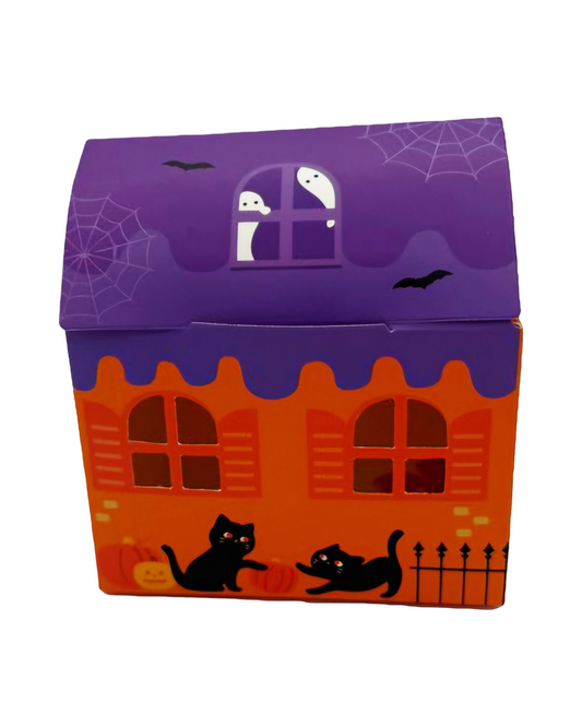 Halloween House Shaped Treat Box 5- Count