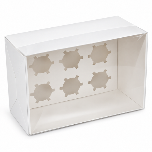 Extra Tall Cupcake Box 10 x 7.5 x 5