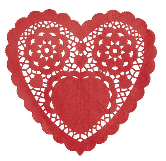 Red Heart Doilies 30ct
