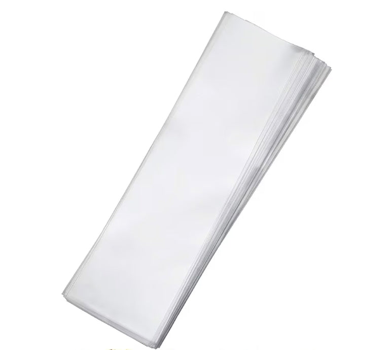 Clear Self Sealing  Bags 3 X 12 Inch 100 Count