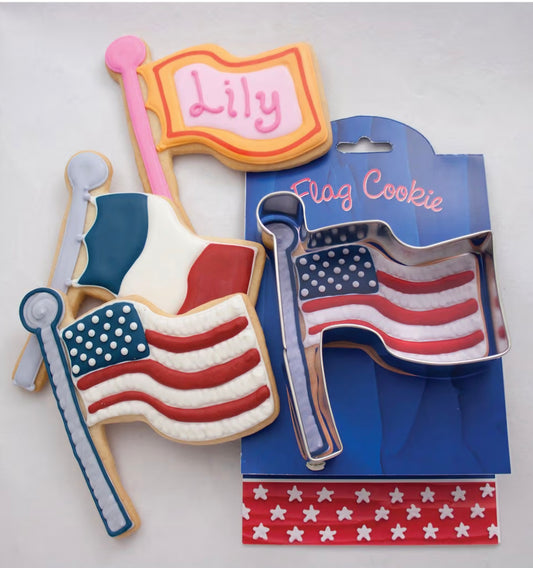 Flagpole Cookie Cutter