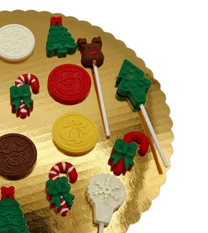 Silicone Christmas Tree Chocolate Mold 6 Cavity